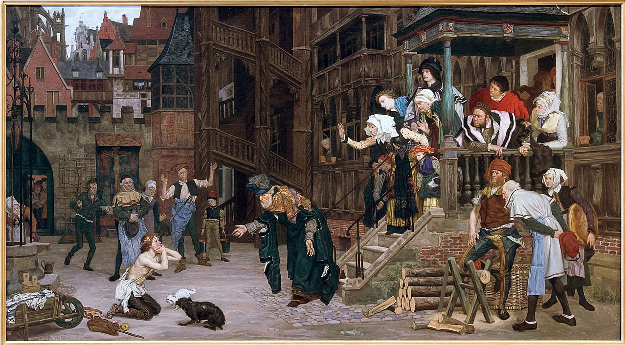 James Tissot - Il ritorno del figliol prodigo, 1862, Musée des Beaux, Arts de la ville de Paris